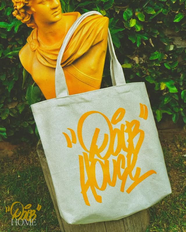 Tote bag Daub House lettering